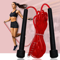 Premium Sports Speed Skipping Rope (Red)