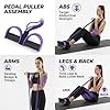 4-Tube Yoga Pedal Pull Reducer Resistance Band