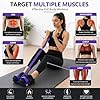 4-Tube Yoga Pedal Pull Reducer Resistance Band